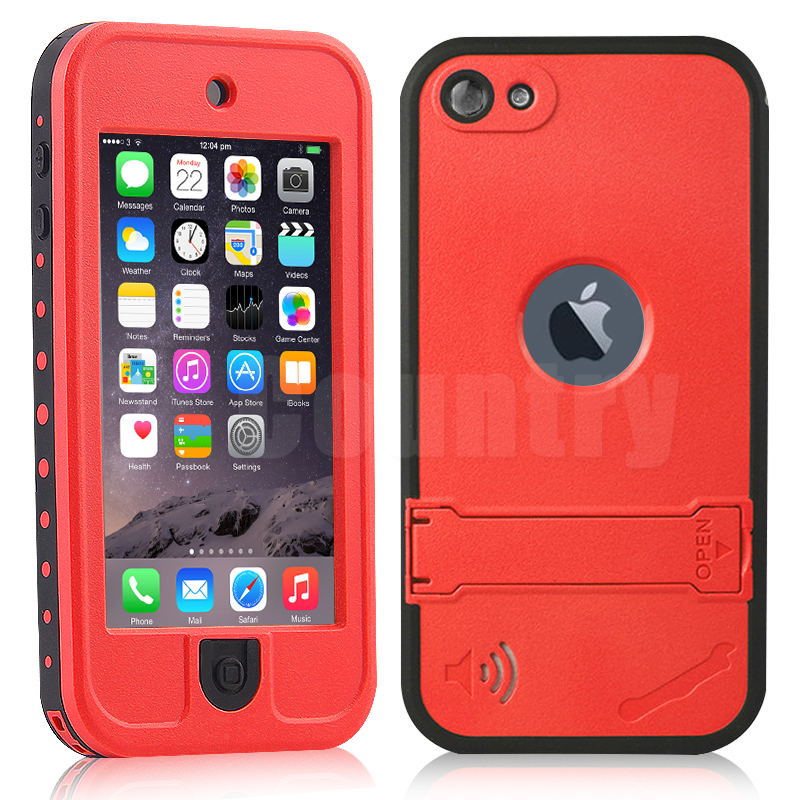 AU L Shockproof Heavy Duty for Apple iPod Touch 5 6 Case Waterproof